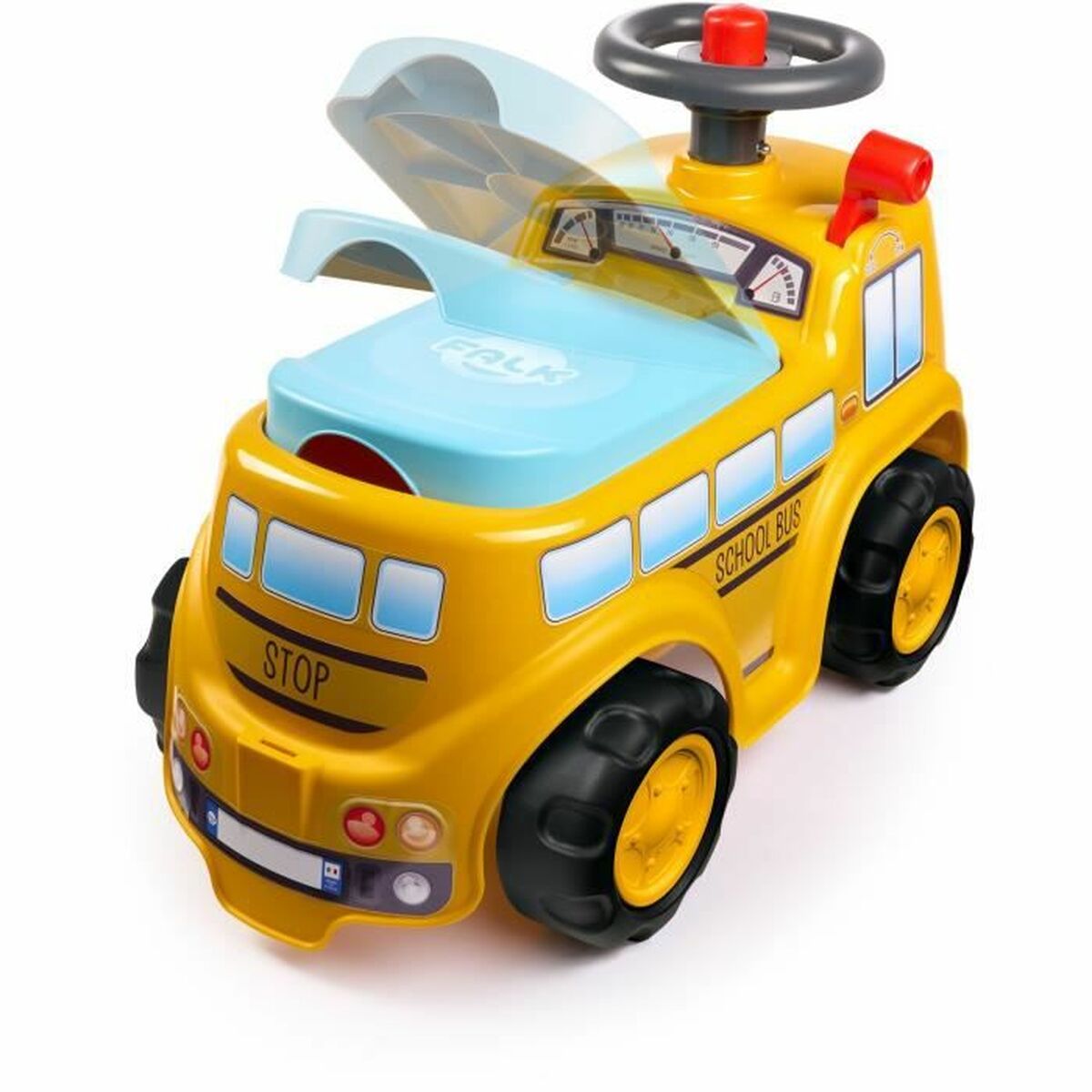 Barnesykkel Falk School Bus Carrier Gul